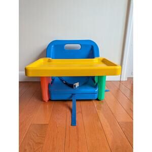 VTG Safety 1st Travel On The Go Fold Up Space Saver Booster Seat Chair Tray